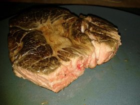 Sous vide steak test I tried doing this beef chuck.jpg